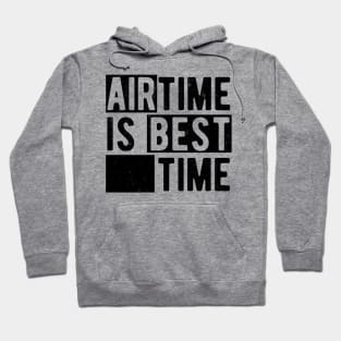 Airtime Is Best Time - Funny Roller Coaster Enthusiast Hoodie